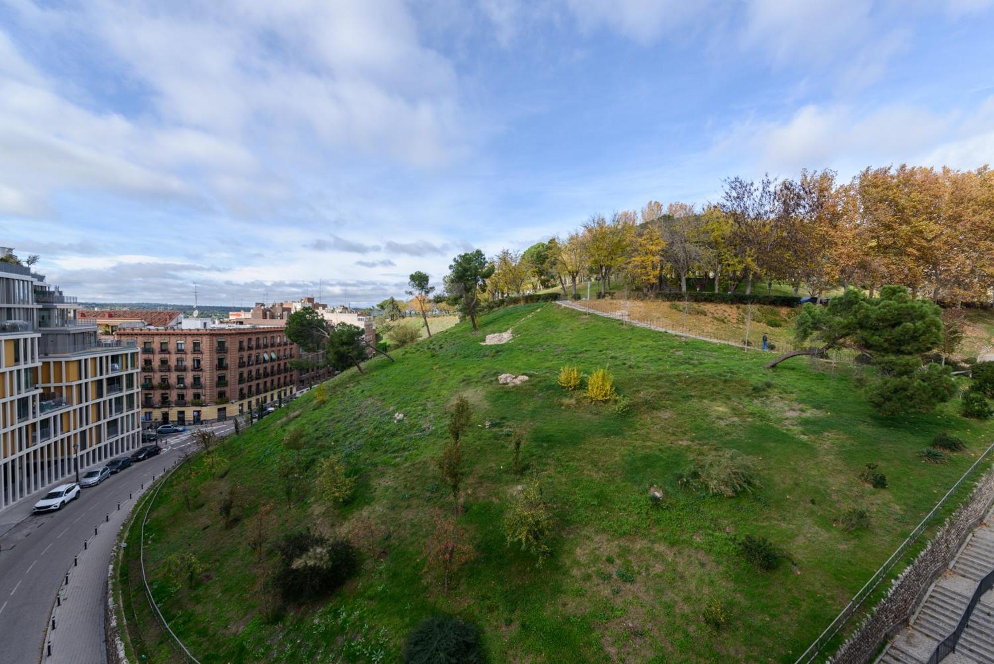 Amplio Piso En Madrid Centro Con Vistas Al Templo De Debod Lägenhet Exteriör bild